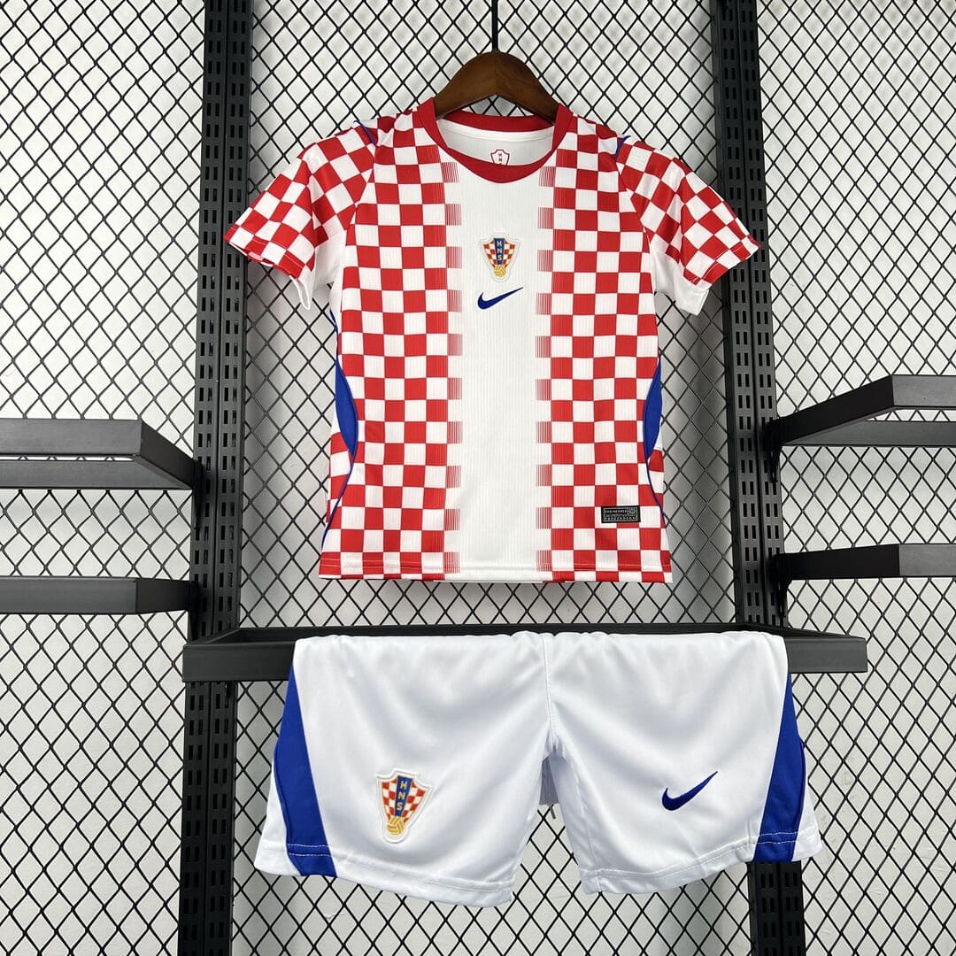 Croatie 2026 Domicile Kit Enfant