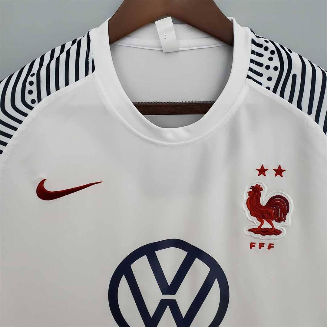 France 2020 Maillot Entrainement Blanc