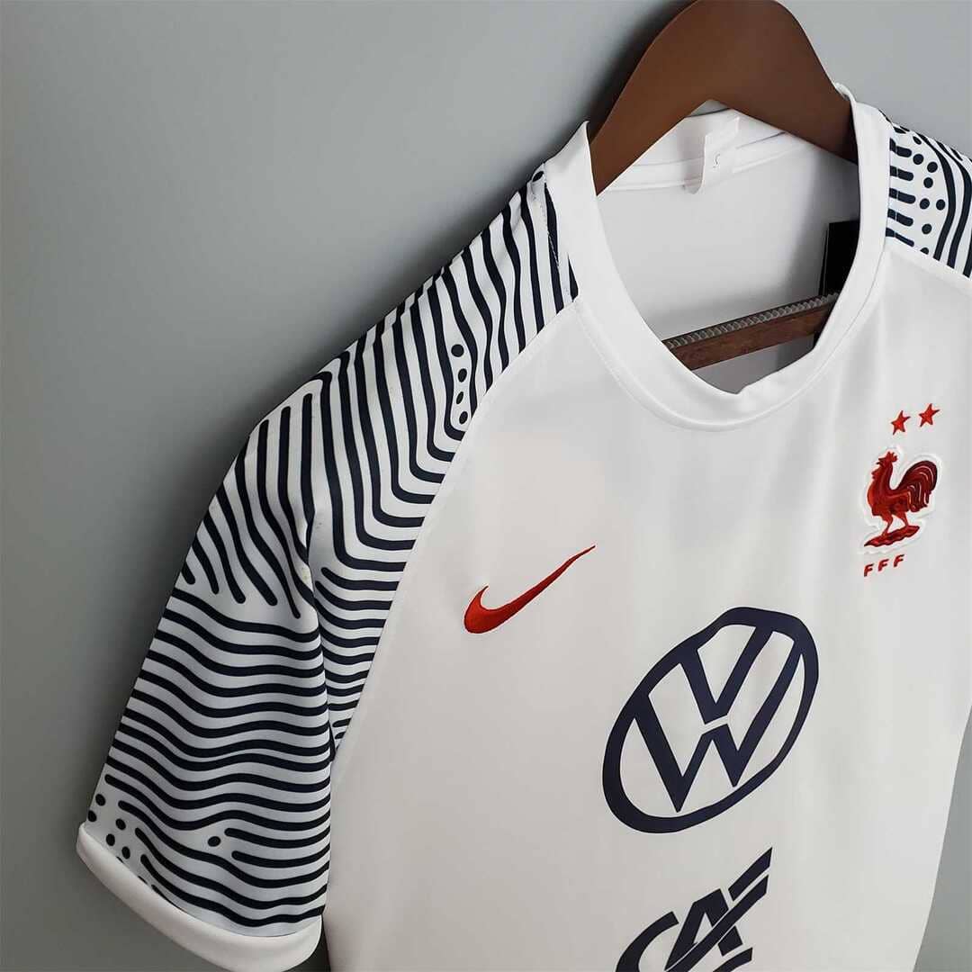 France 2020 Maillot Entrainement Blanc