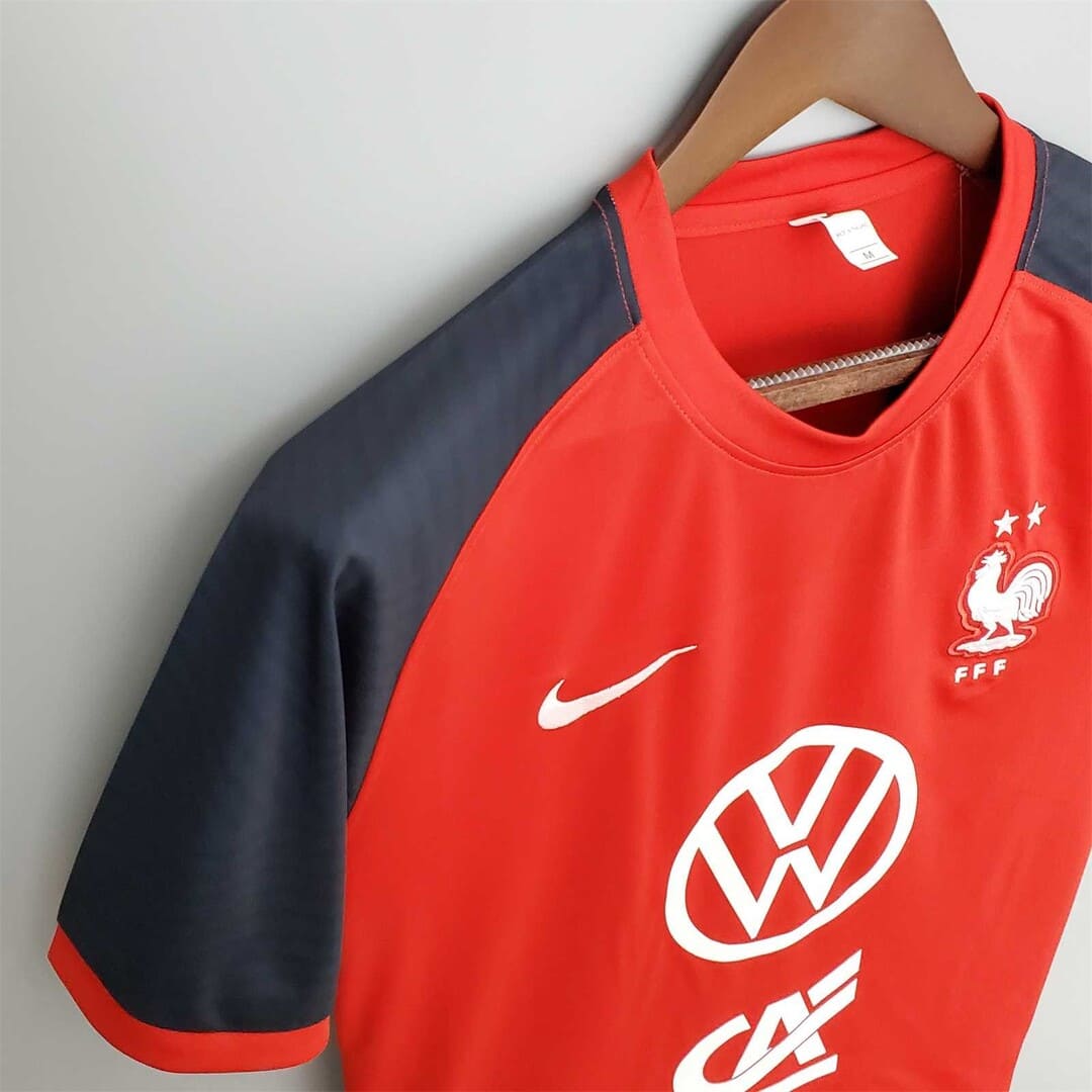 France 2020 Maillot Entrainement Rouge