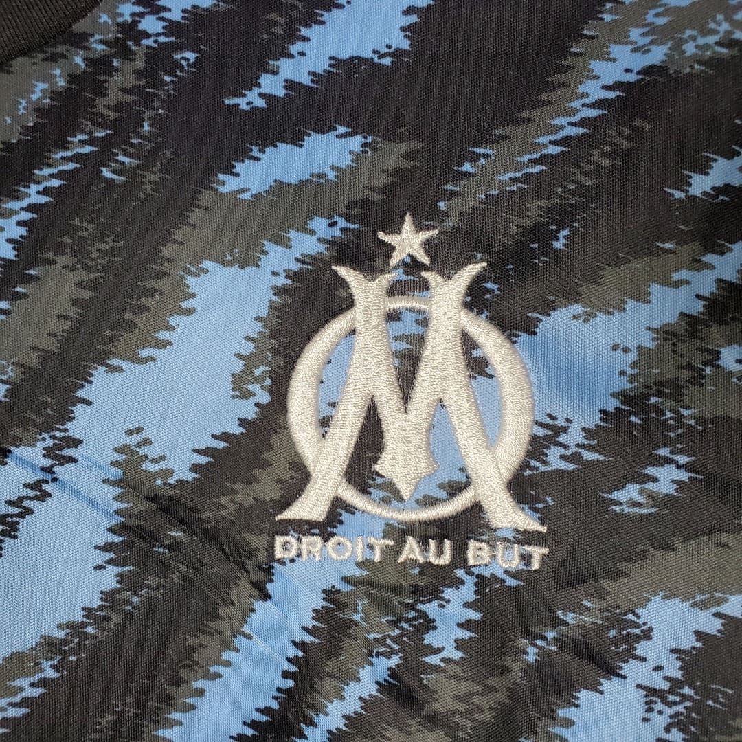 Marseille 21/22 Maillot Entrainement Bleu & Noir