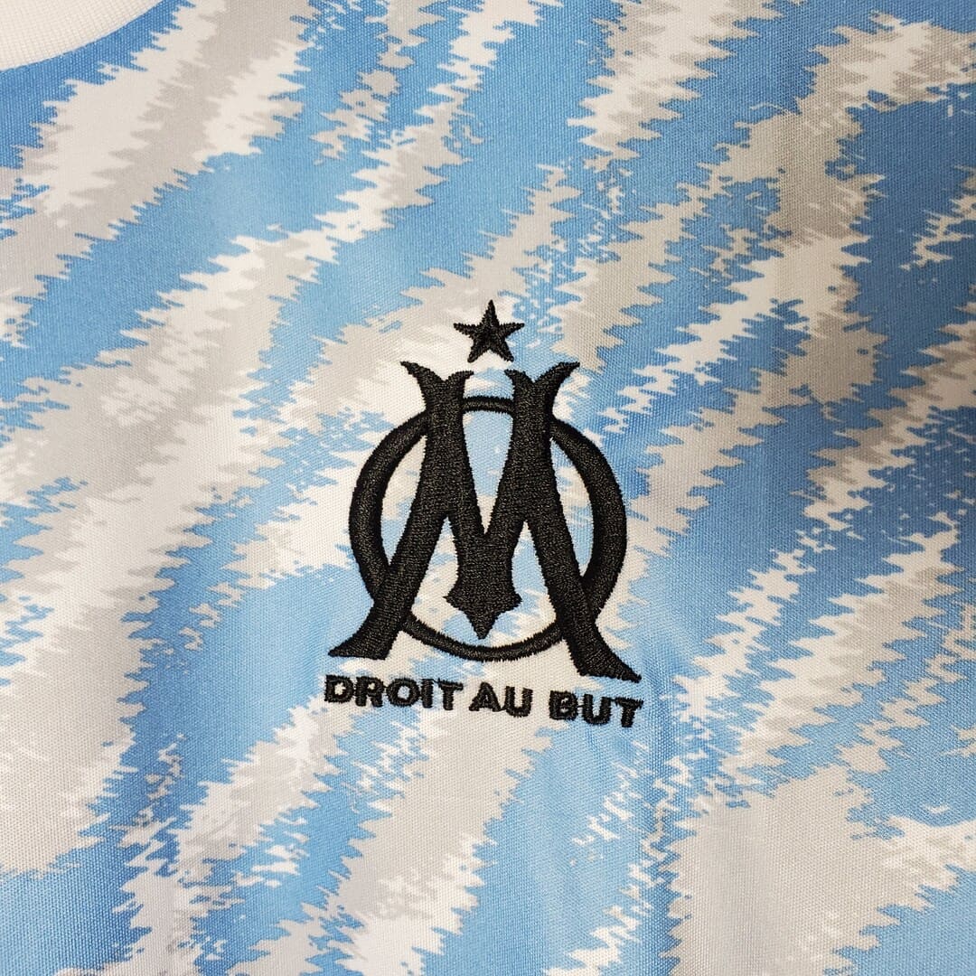 Marseille 21/22 Maillot Entrainement Bleu Ciel