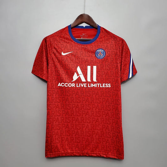 Paris Saint-Germain 2020/21 Maillot Entrainement Rouge