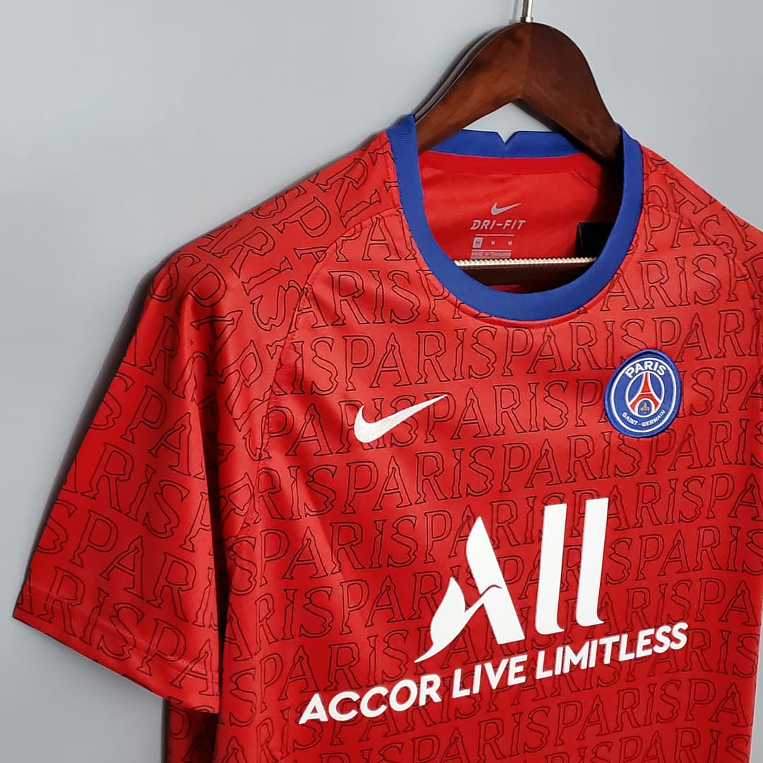 Paris Saint-Germain 2020/21 Maillot Entrainement Rouge