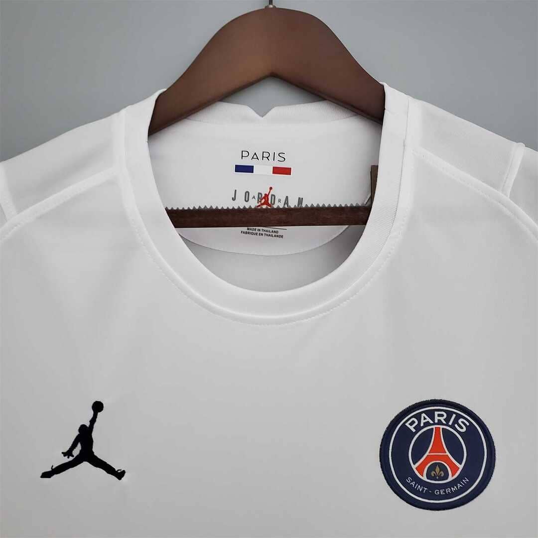 Paris Saint-Germain 2021/22 Maillot Entrainement Jordan Blanc