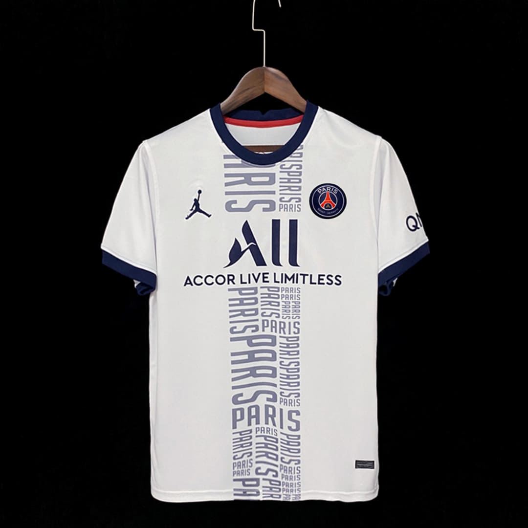 Paris Saint-Germain 2021/22 Maillot Entrainement Jordan Paris Blanc