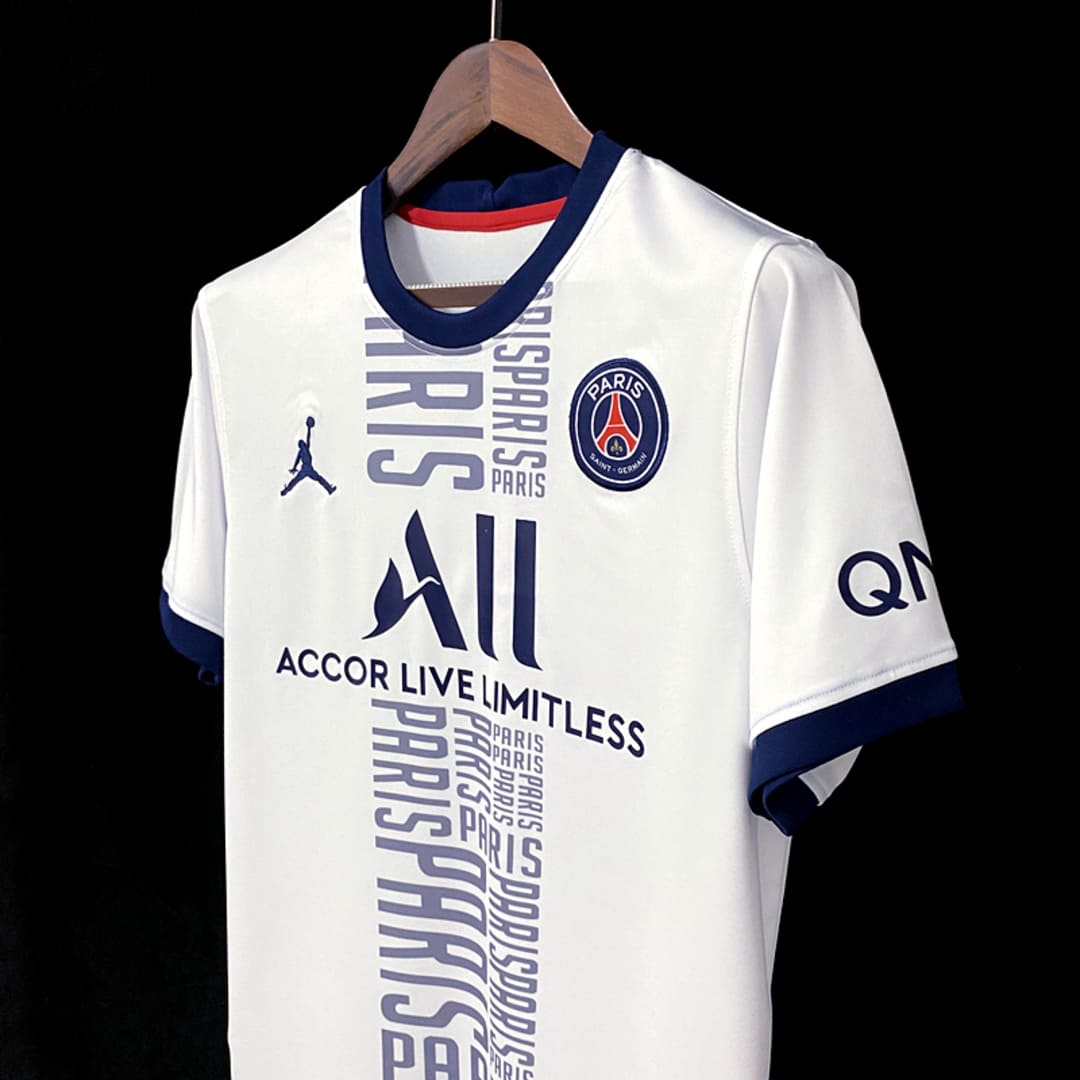 Paris Saint-Germain 2021/22 Maillot Entrainement Jordan Paris Blanc