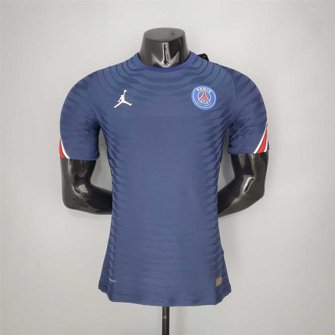 Paris Saint-Germain 2021/22 Maillot Entrainement Bleu - Version Player