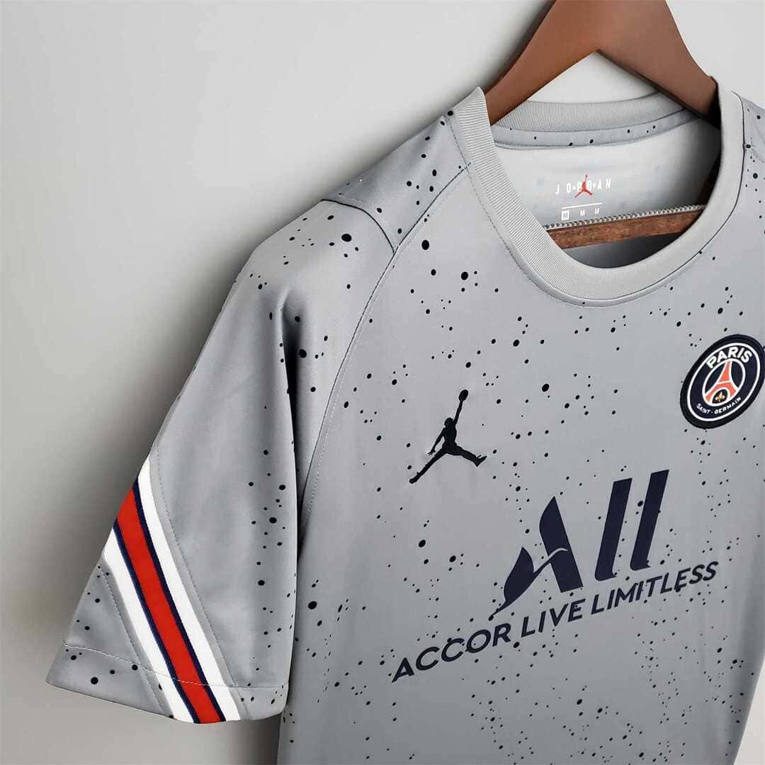 Paris Saint-Germain 2021/22 Maillot Entrainement Jordan Gris