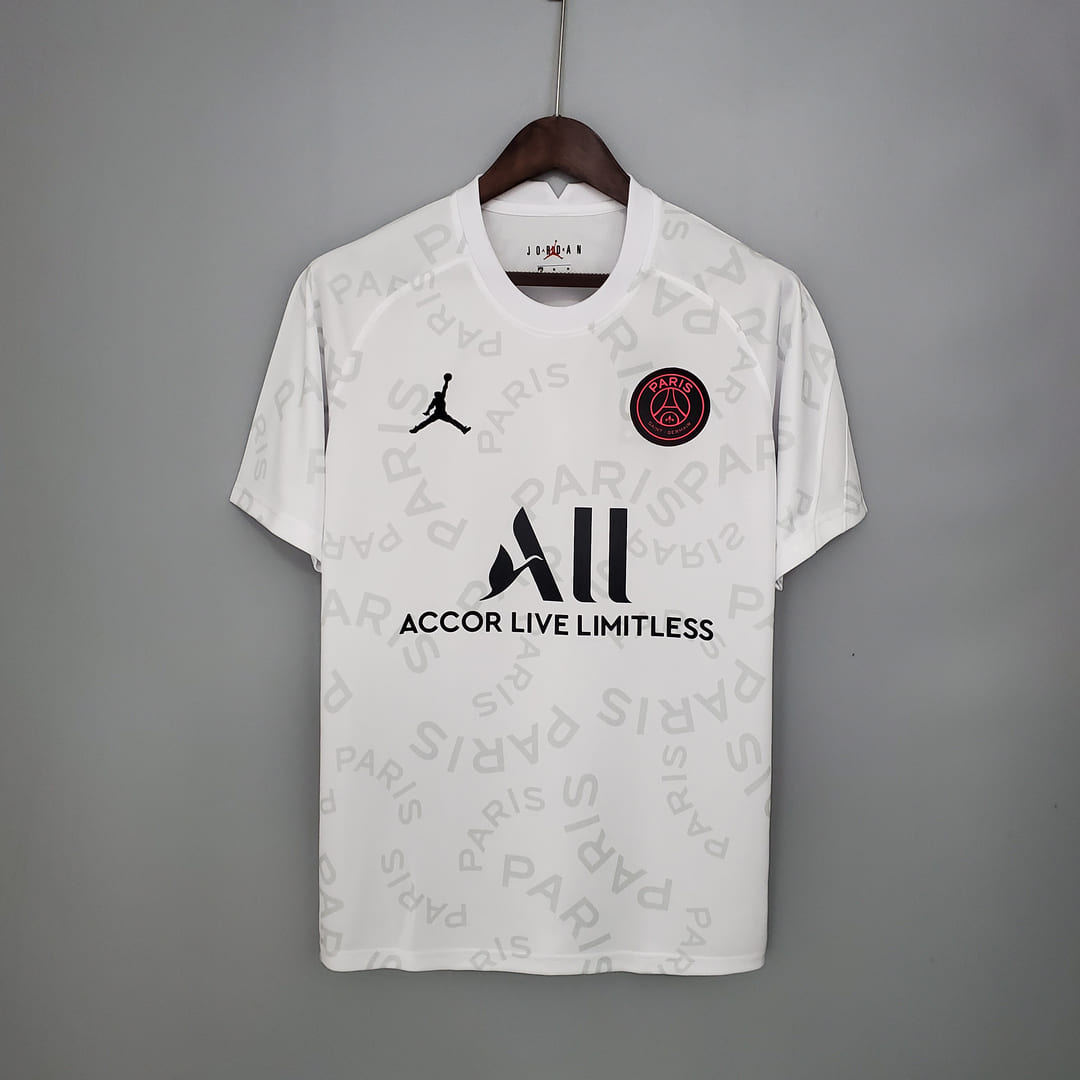 Paris Saint-Germain 2021/22 Maillot Entrainement Blanc