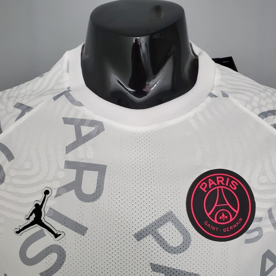 Paris Saint-Germain 2021/22 Maillot Entrainement Blanc - Version Player