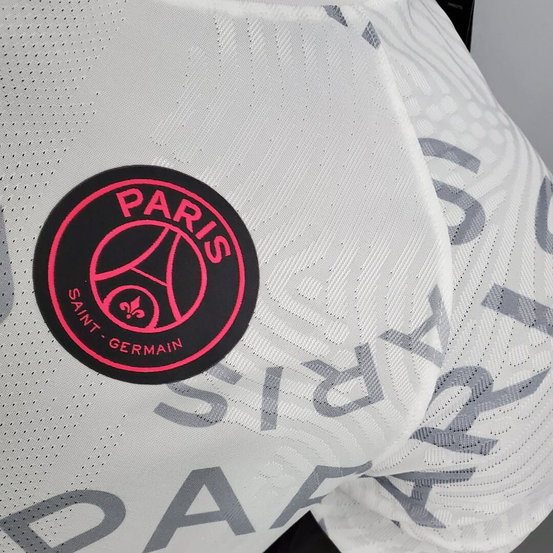 Paris Saint-Germain 2021/22 Maillot Entrainement Blanc - Version Player