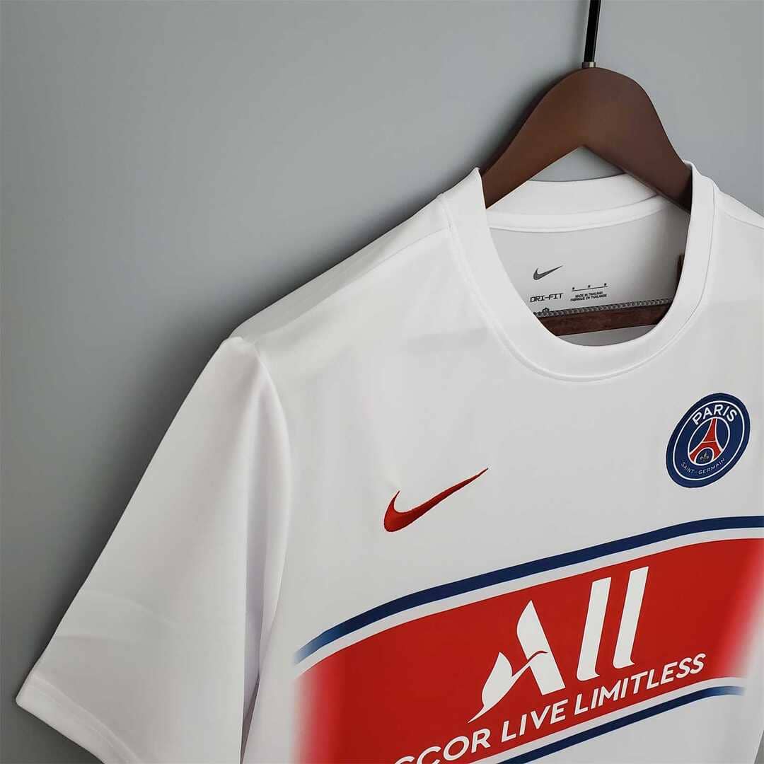 Paris Saint-Germain 2021/22 Maillot Entrainement Blanc & Rouge