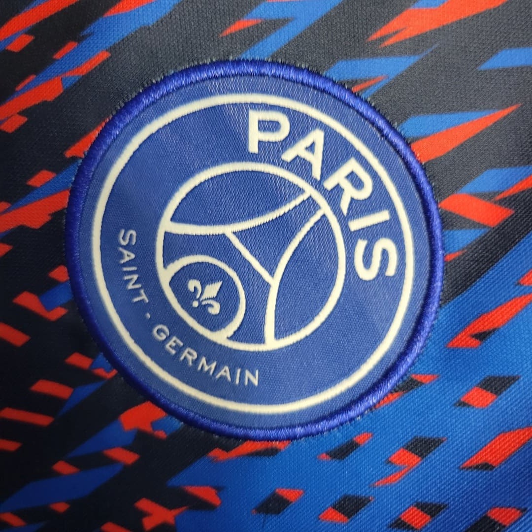 Paris Saint-Germain 2022/23 Maillot Entrainement Bleu & Rouge