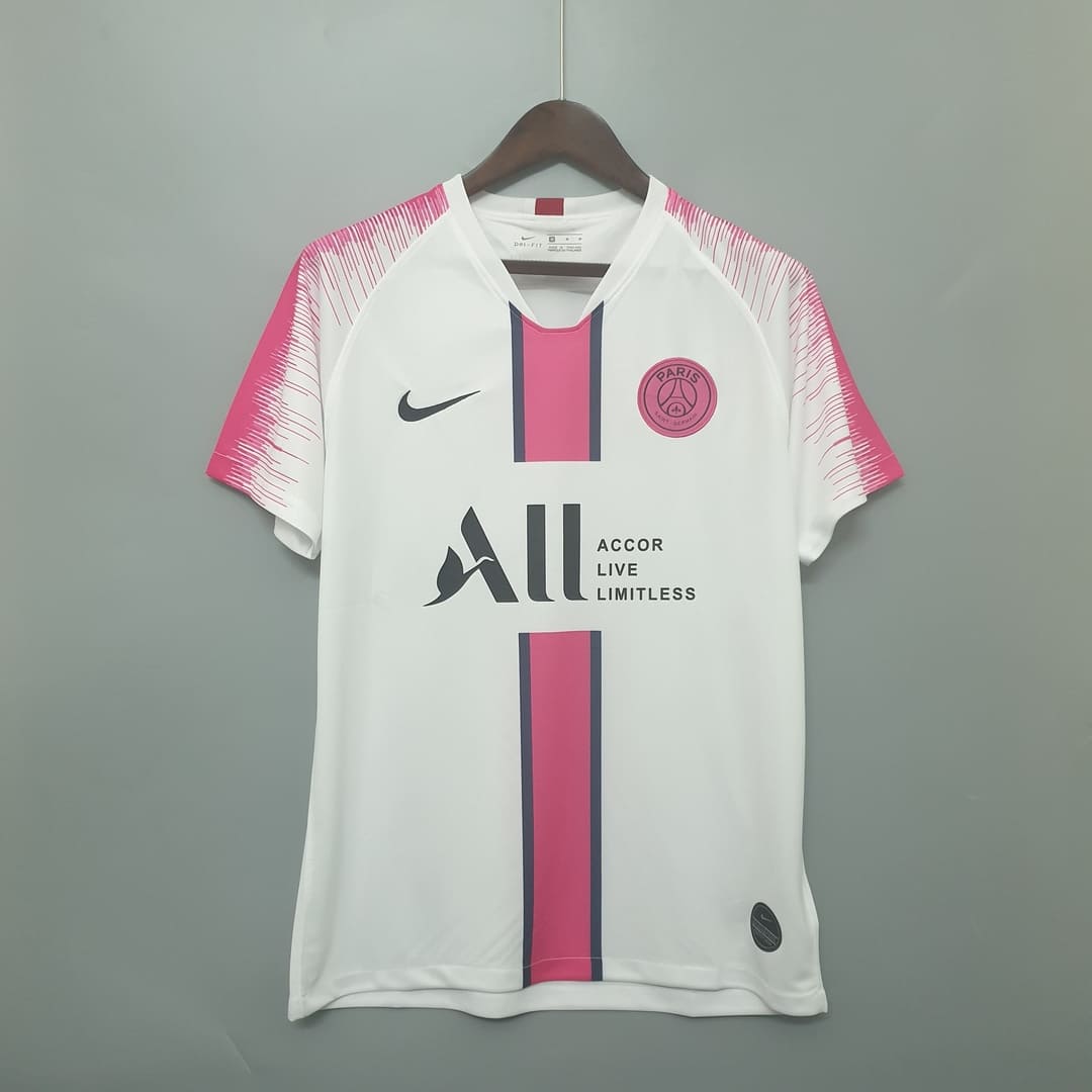 Paris Saint-Germain 2019/20 Maillot Entrainement Blanc & Rose