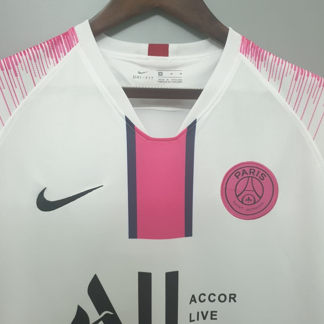 Paris Saint-Germain 2019/20 Maillot Entrainement Blanc & Rose