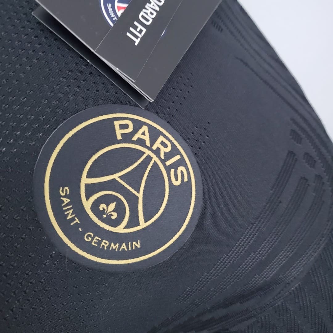 Paris Saint-Germain 2020/21 Maillot Entrainement Noir & Violet - Version Player