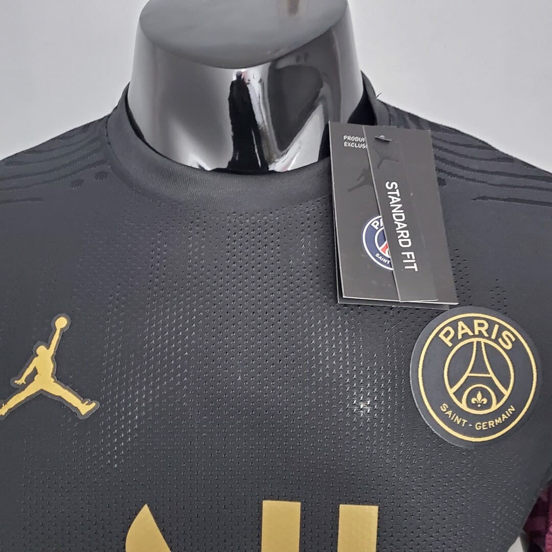 Paris Saint-Germain 2020/21 Maillot Entrainement Noir & Violet - Version Player