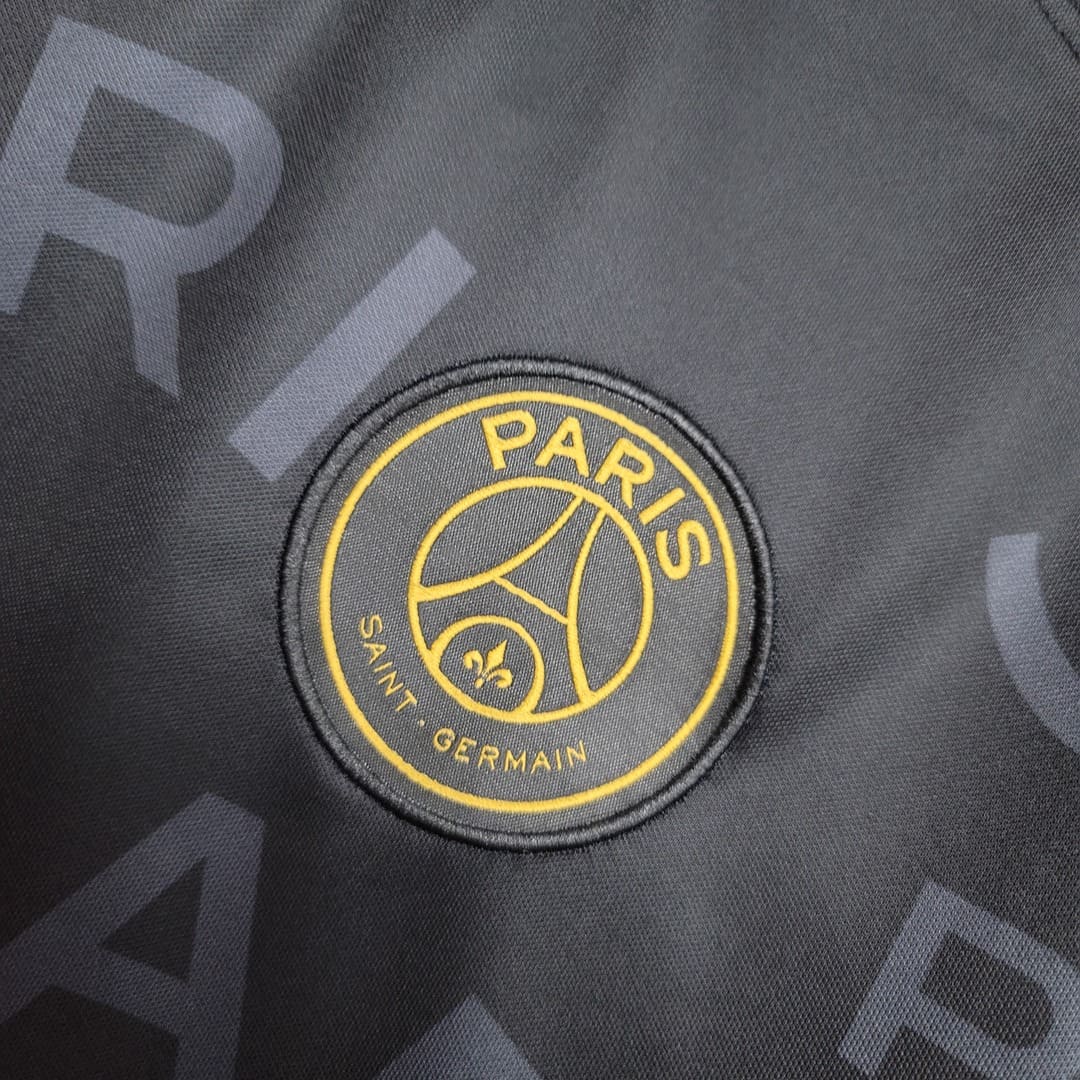 Paris Saint-Germain 2020/21 Maillot Entrainement Noir & Or