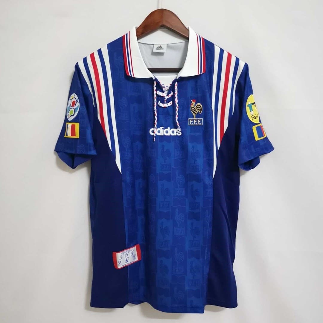 France 1996 Maillot Domicile