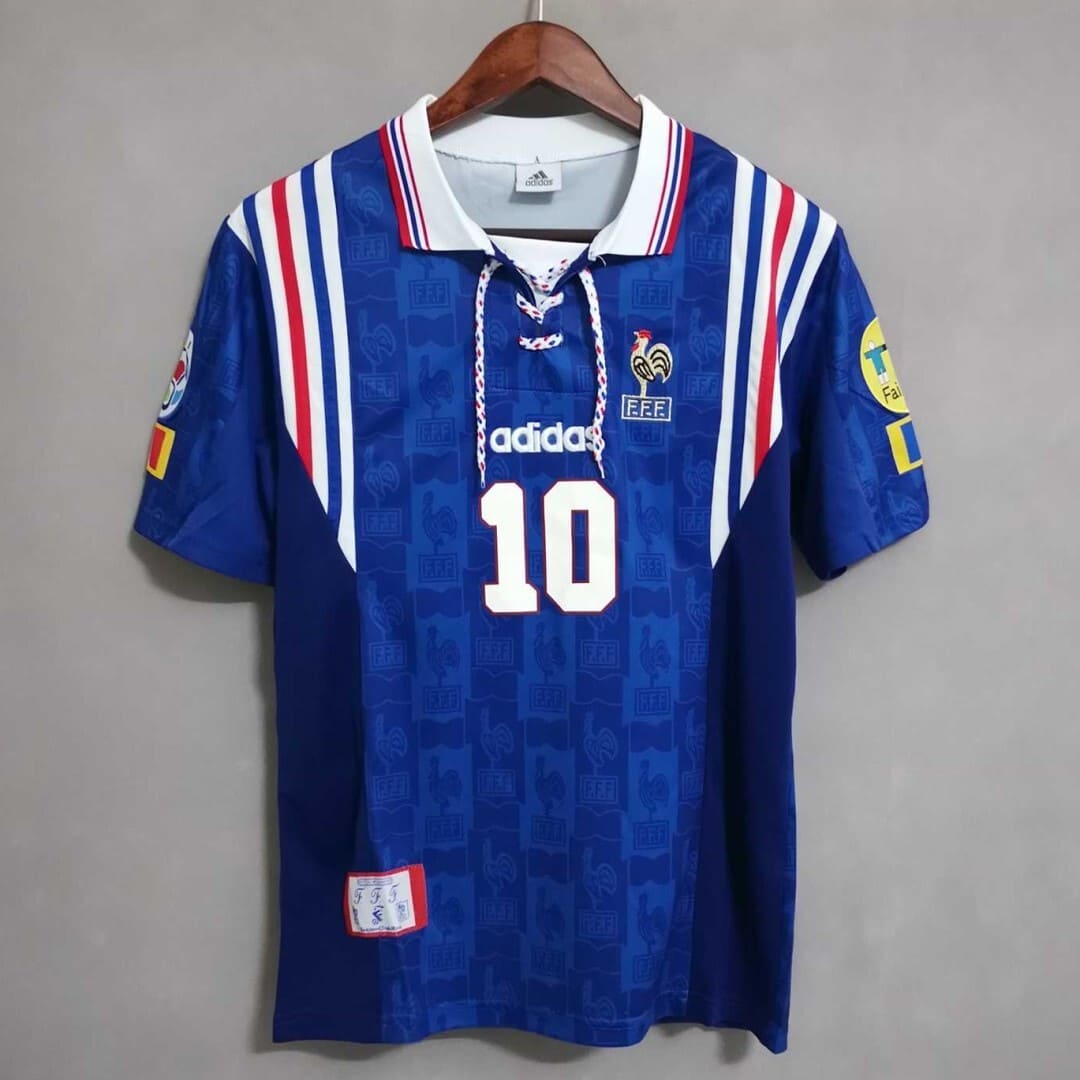 France 1996 Maillot Domicile