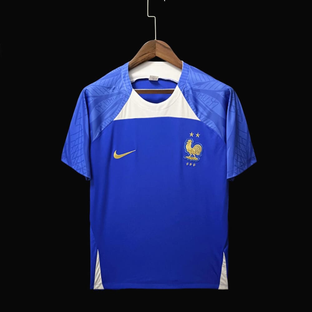 France 2022 Maillot Entrainement Bleu