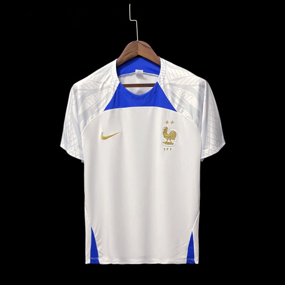 France 2022 Maillot Entrainement Blanc