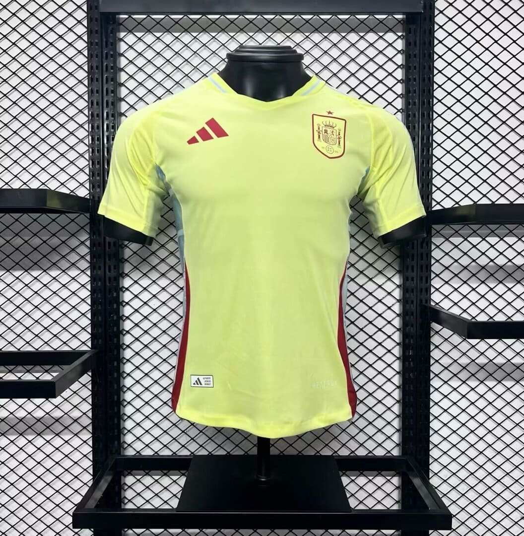 Espagne 2024 Maillot Extérieur - Version Player