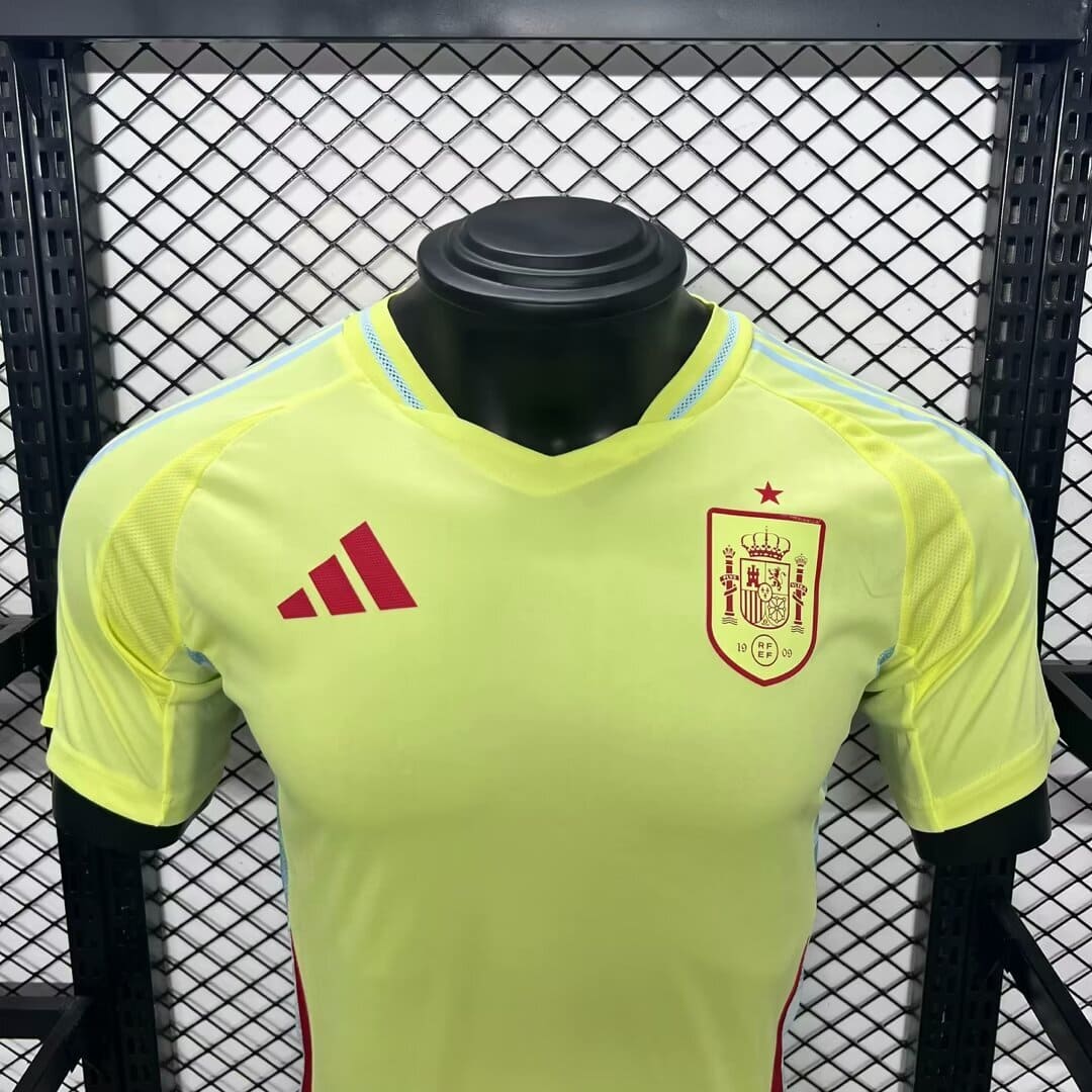 Espagne 2024 Maillot Extérieur - Version Player