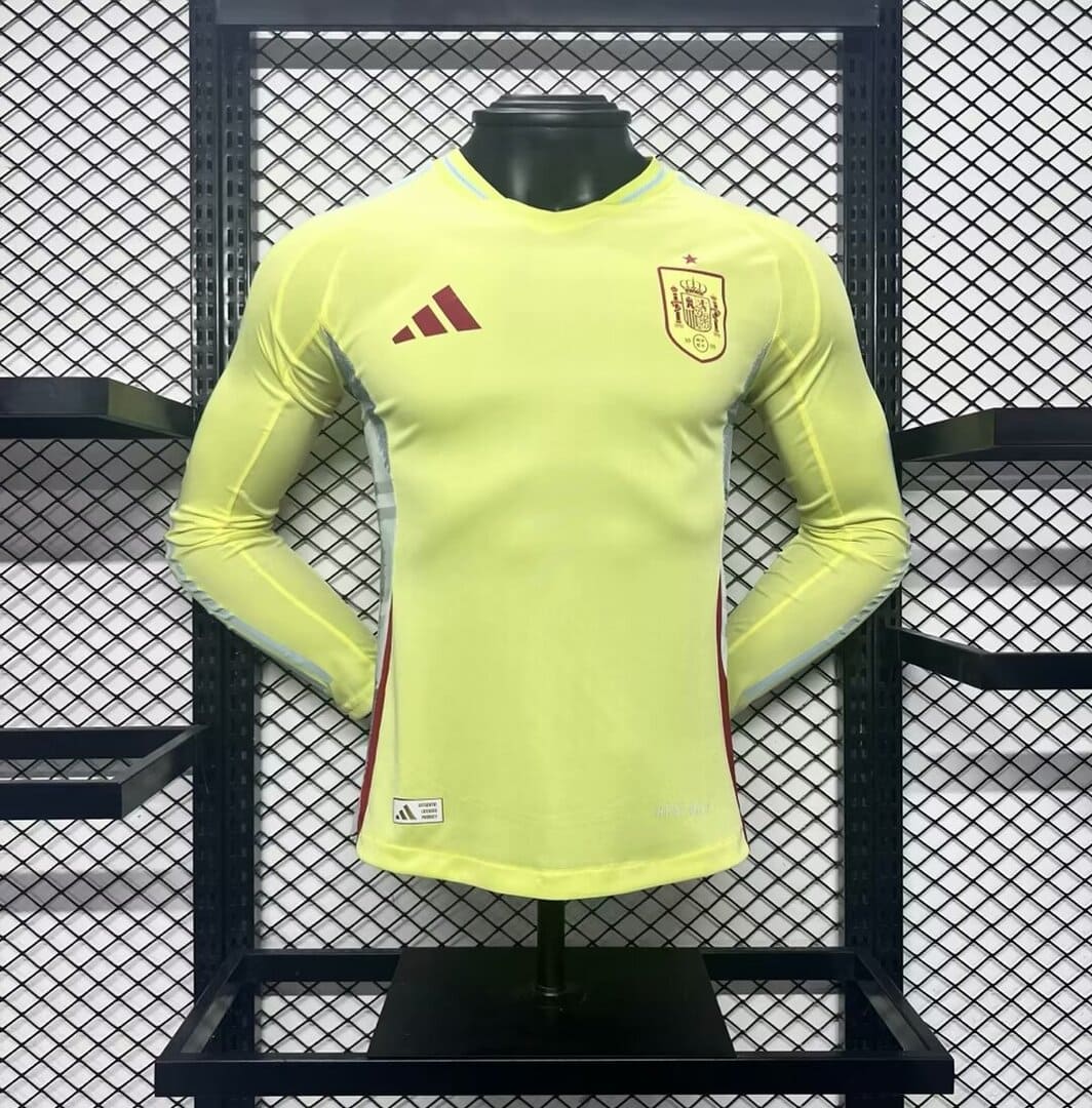 Espagne 2024 Maillot Extérieur - Version Player