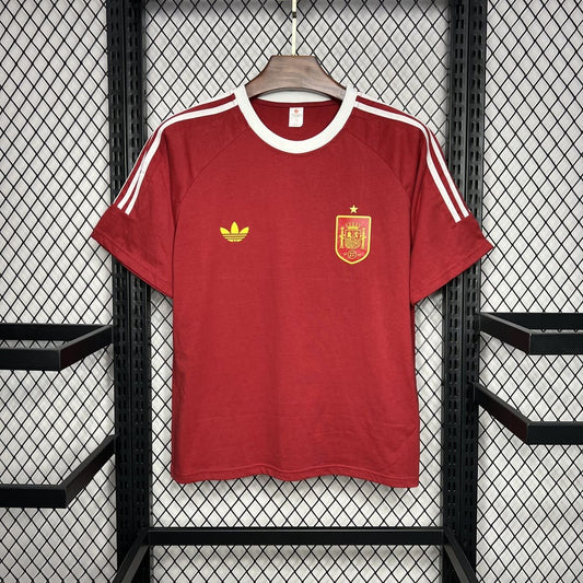 Espagne Maillot Vintage Rouge