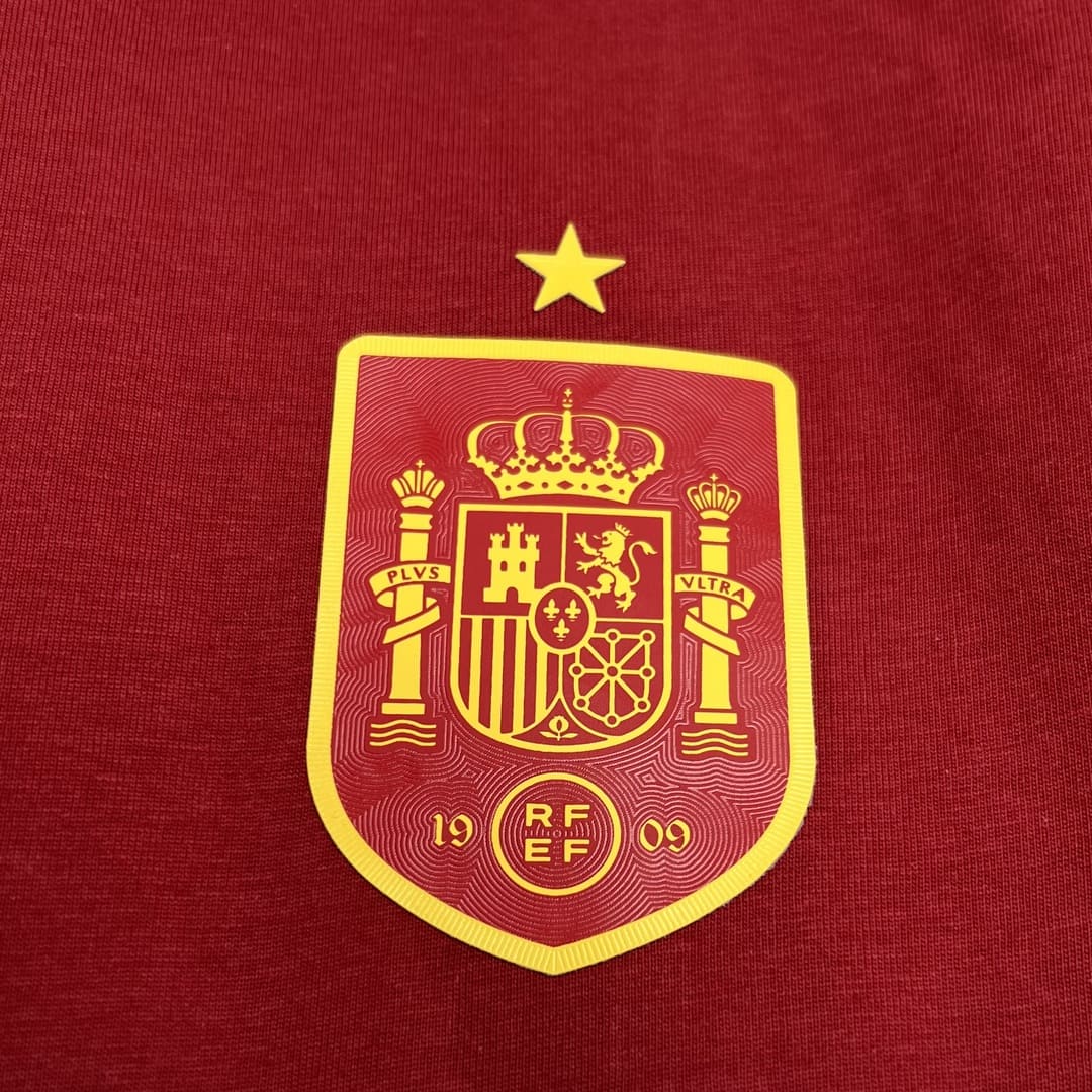 Espagne Maillot Vintage Rouge