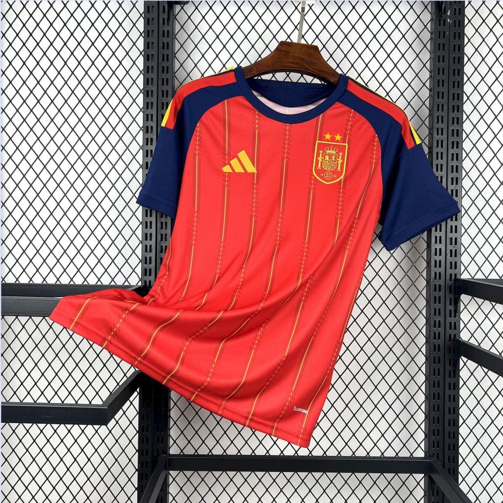Espagne 2026 Maillot Domicile 2 Étoiles
