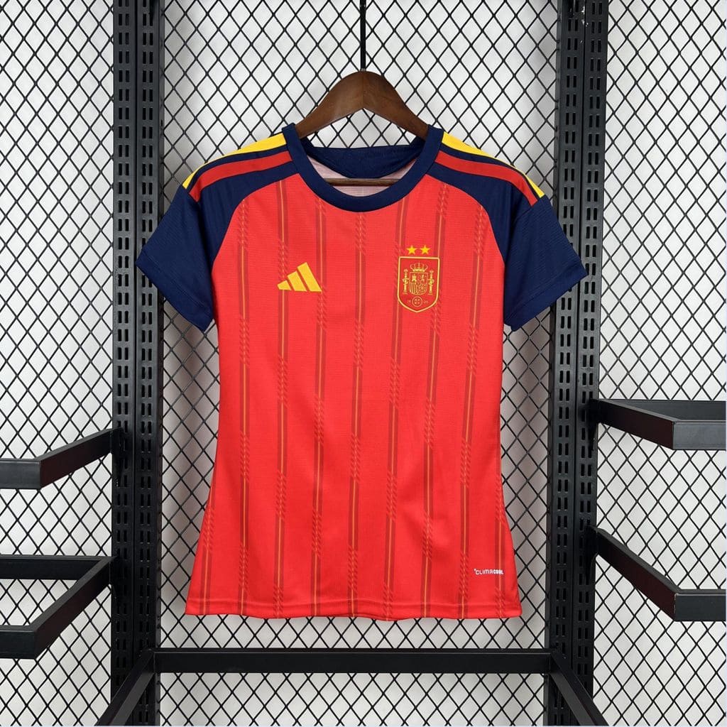 Espagne 2026 Maillot Domicile 2 Étoiles Femmes