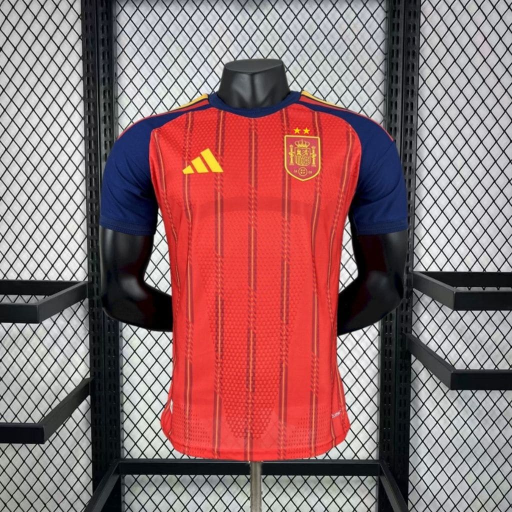 Espagne 2026 Maillot Domicile 2 Étoiles - Version Player