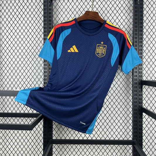 Espagne 2026 Maillot Echauffement Marine