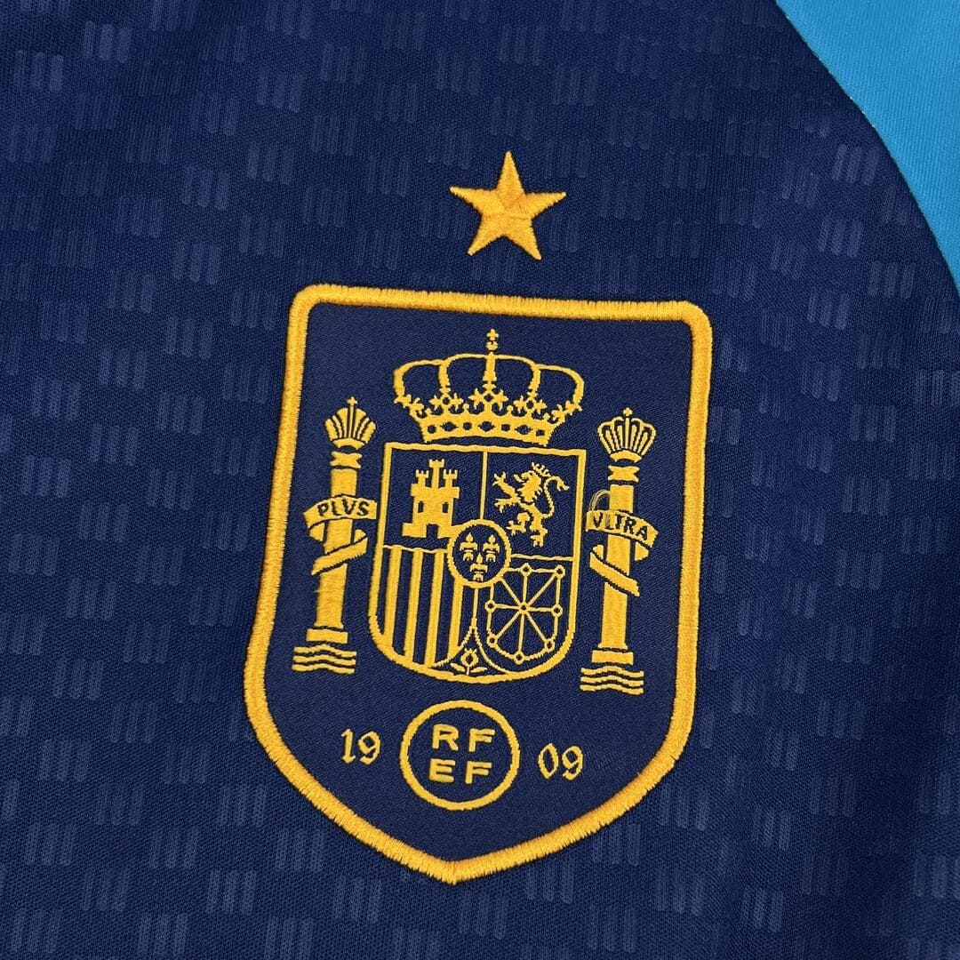 Espagne 2026 Maillot Echauffement Marine