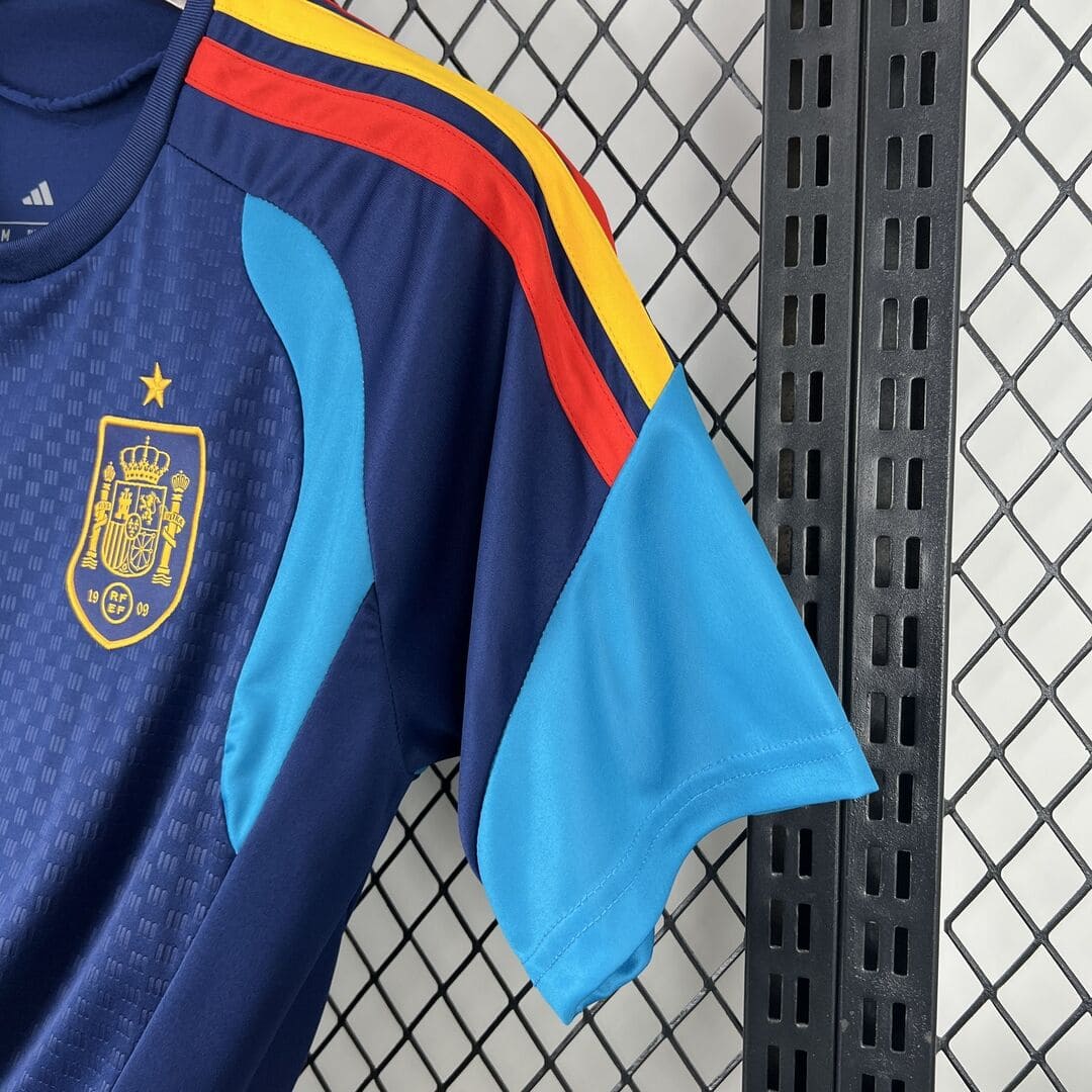 Espagne 2026 Maillot Echauffement Marine