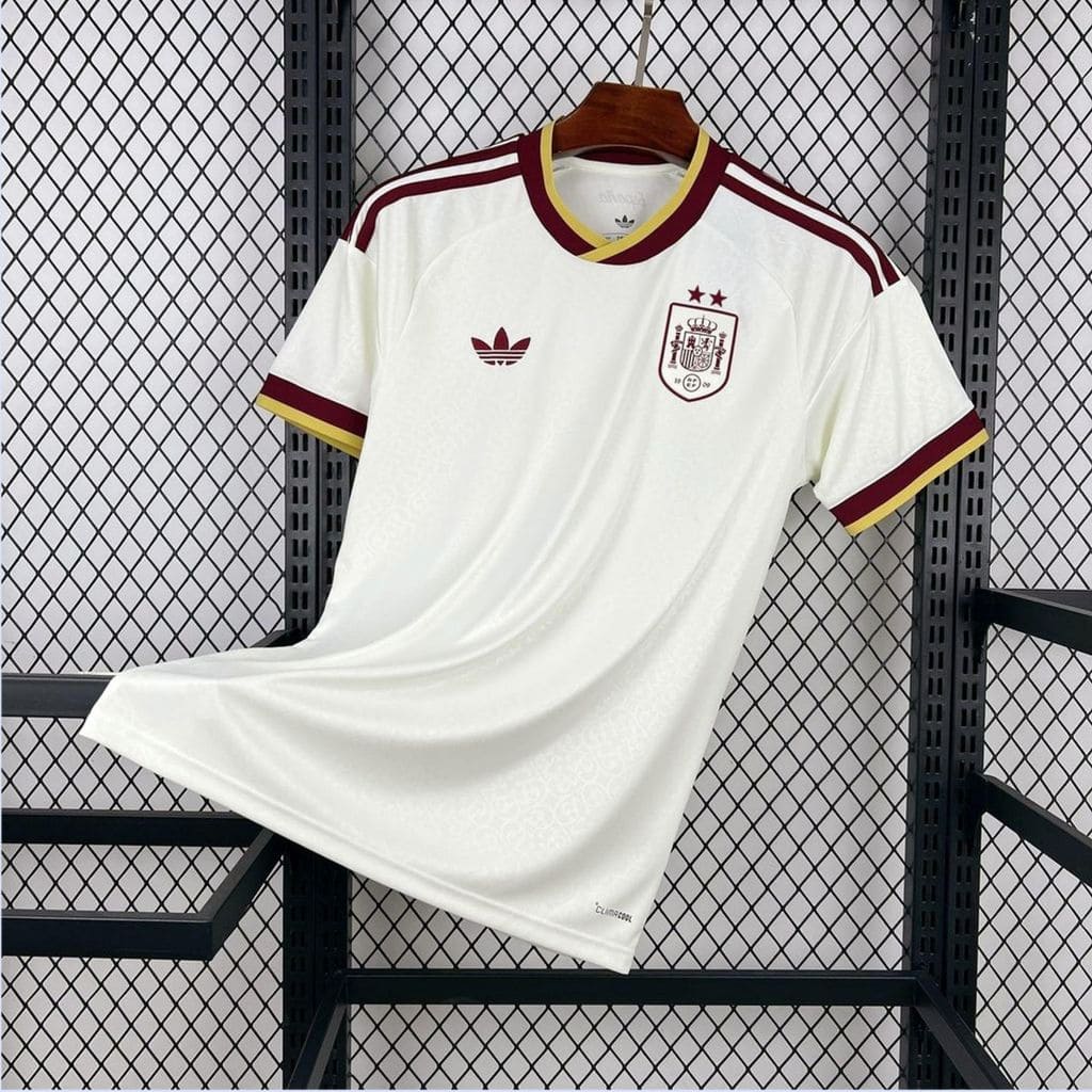 Espagne 2026 Maillot Extérieur 2 Étoiles