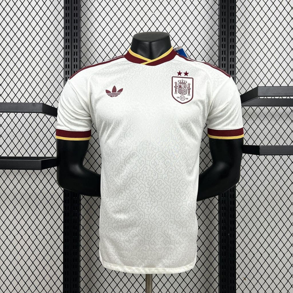 Espagne 2026 Maillot Extérieur 2 Étoiles - Version Player