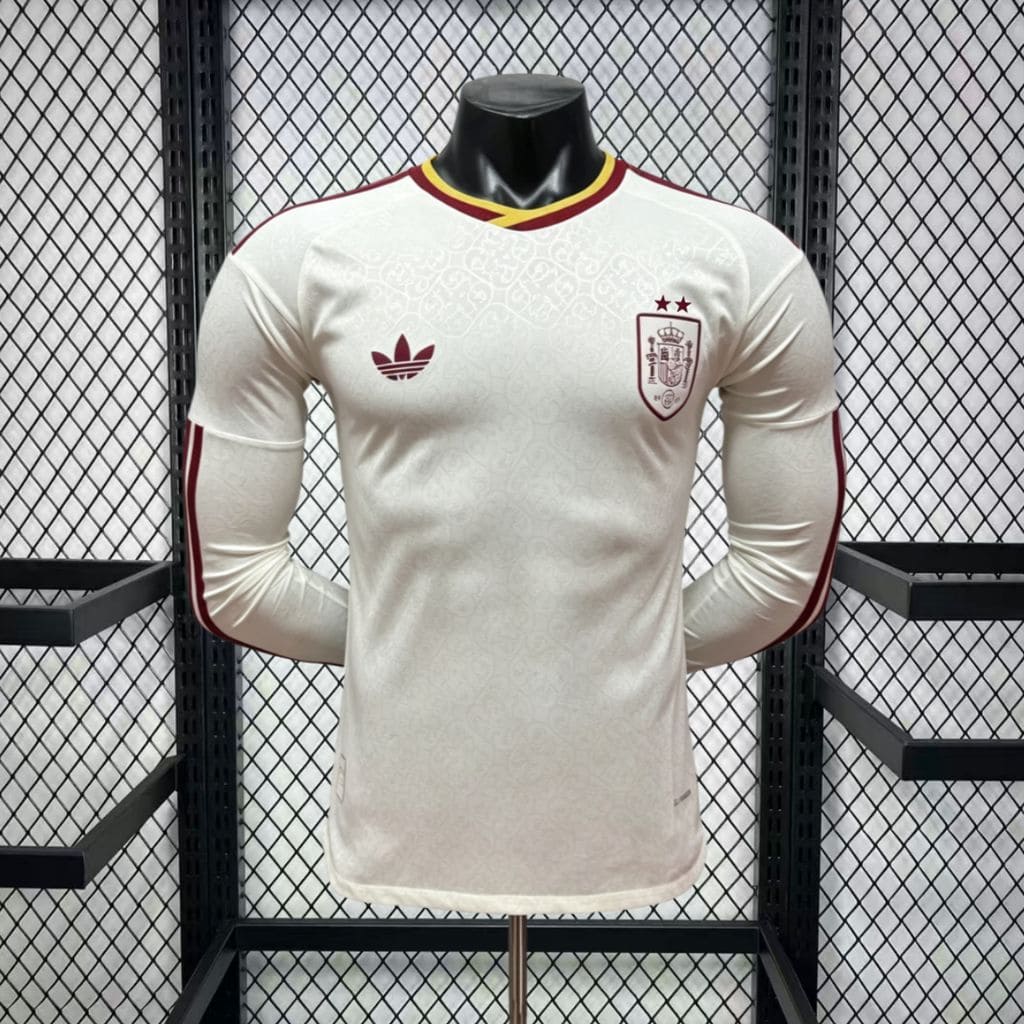 Espagne 2026 Maillot Extérieur 2 Étoiles - Version Player