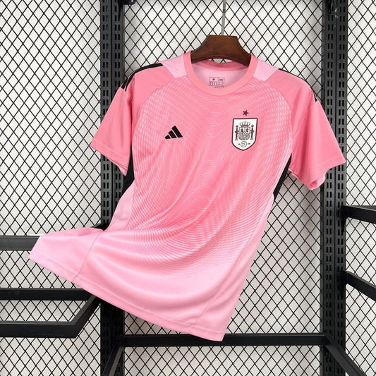 Espagne 2026 Maillot Gardien Rose
