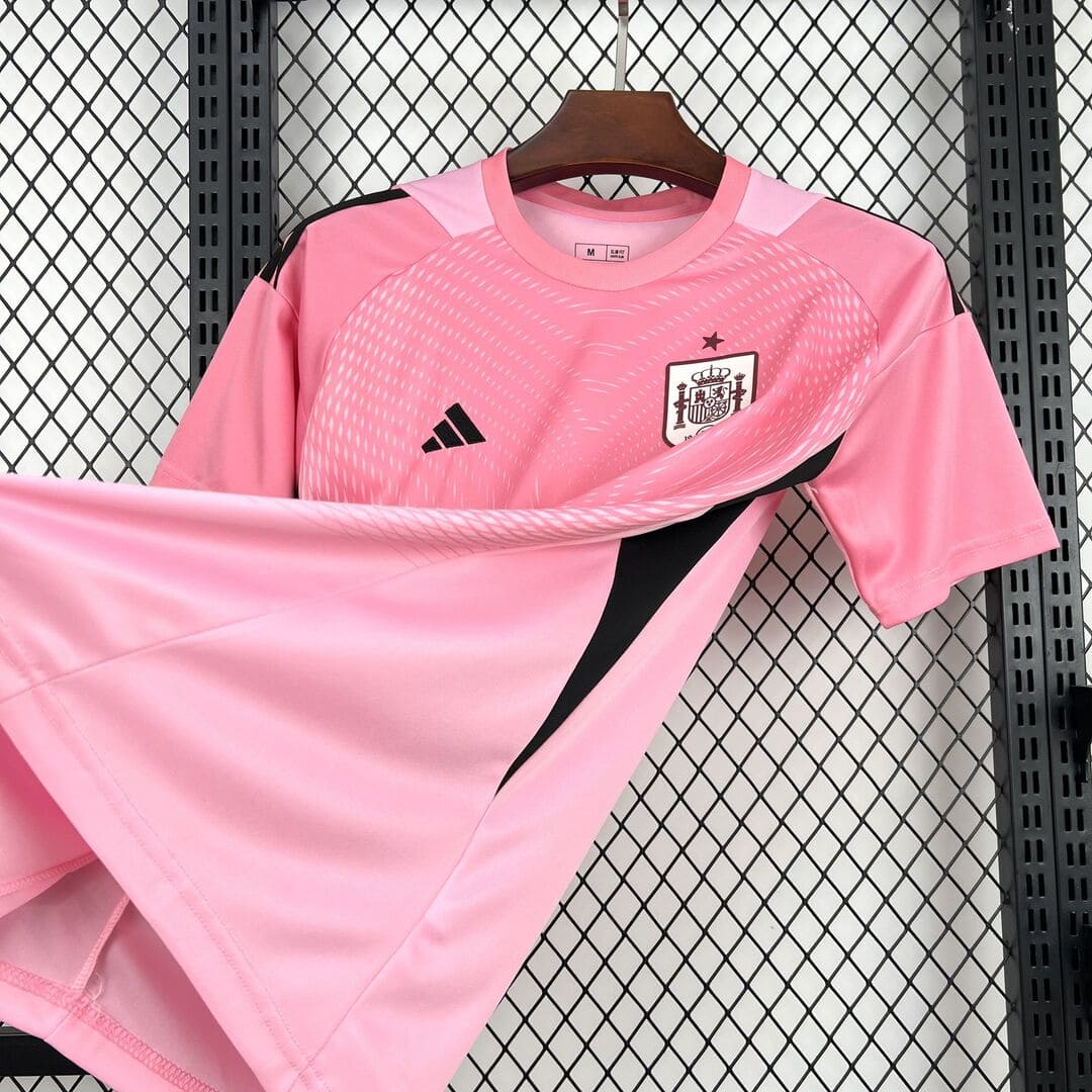 Espagne 2026 Maillot Gardien Rose