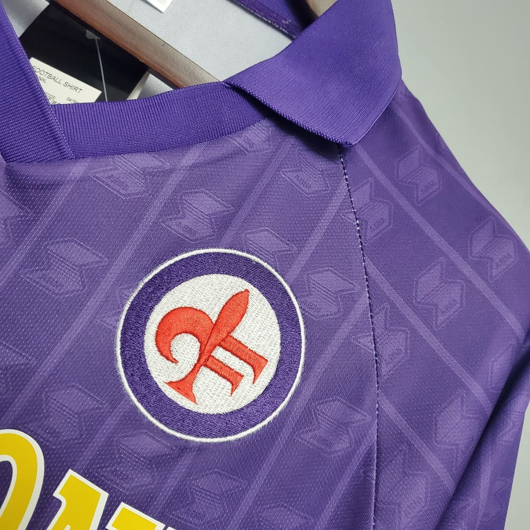 Fiorentina 89/90 Maillot Domicile