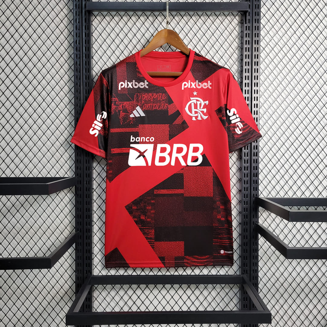 Flamengo 2023 Maillot Échauffement