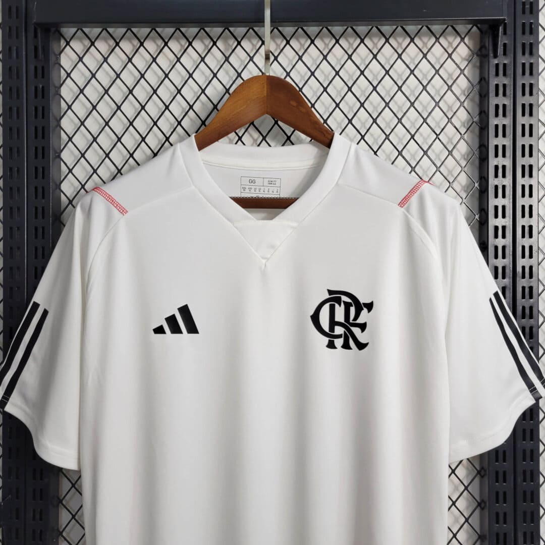 Flamengo 2023 Maillot Entrainement Blanc