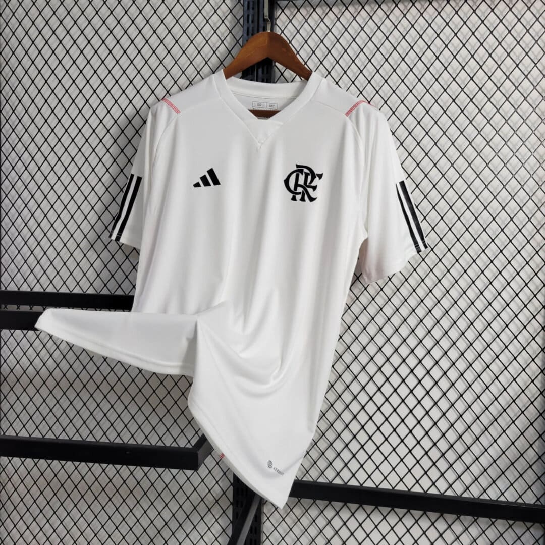 Flamengo 2023 Maillot Entrainement Blanc