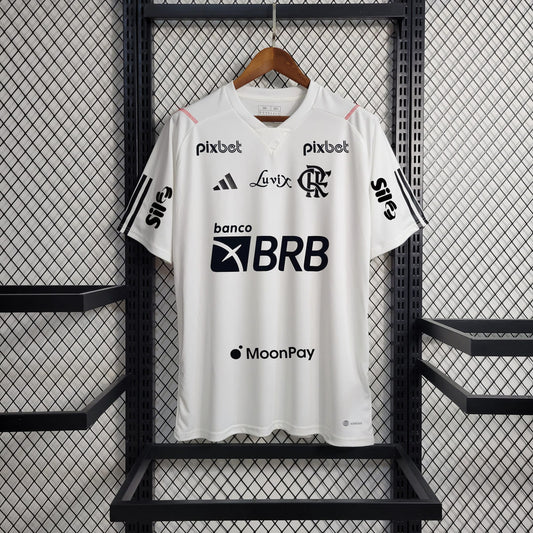 Flamengo 2023 Maillot Entrainement Blanc