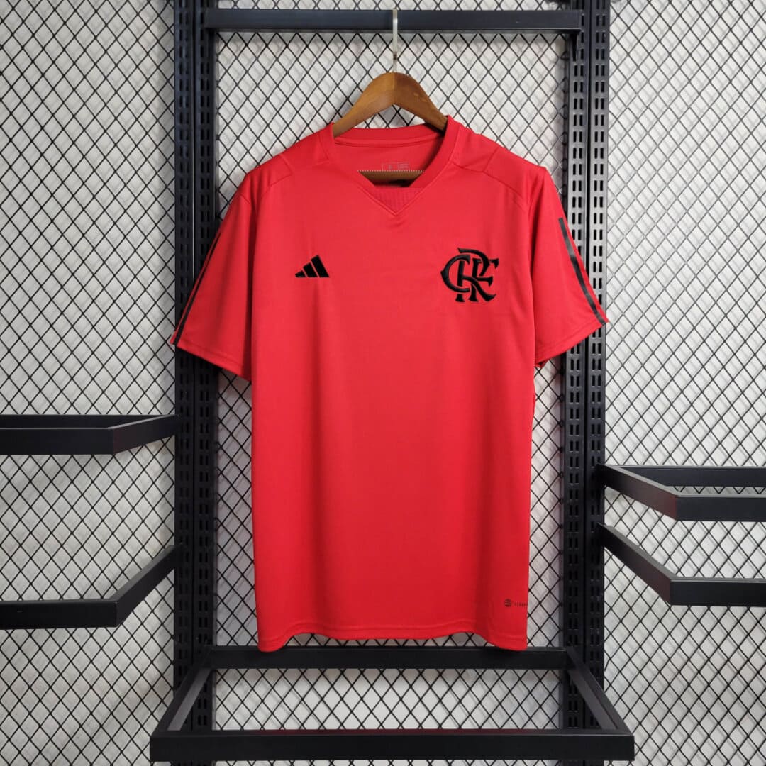 Flamengo 2023 Maillot Entrainement Rouge