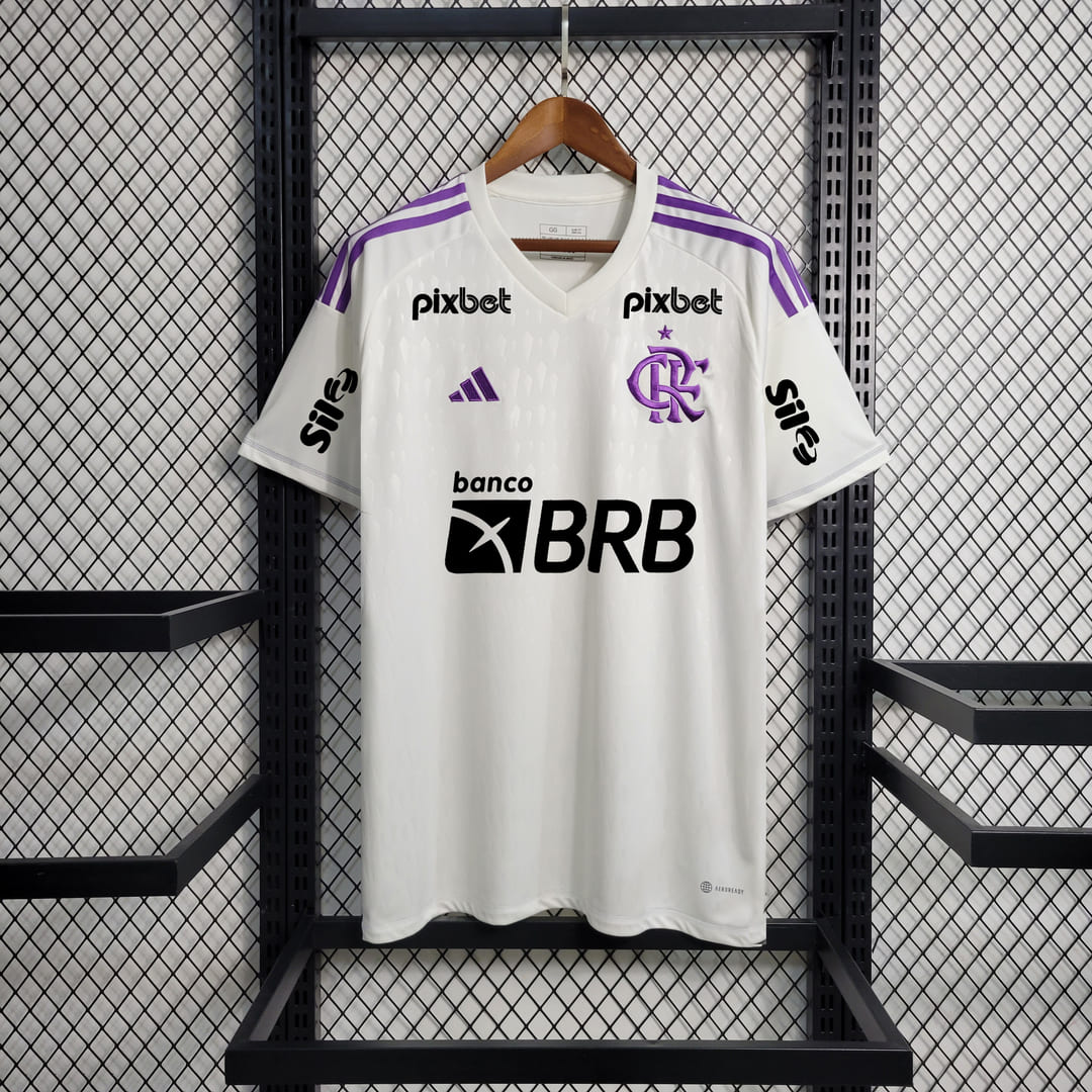 Flamengo 2023 Maillot Gardien Blanc